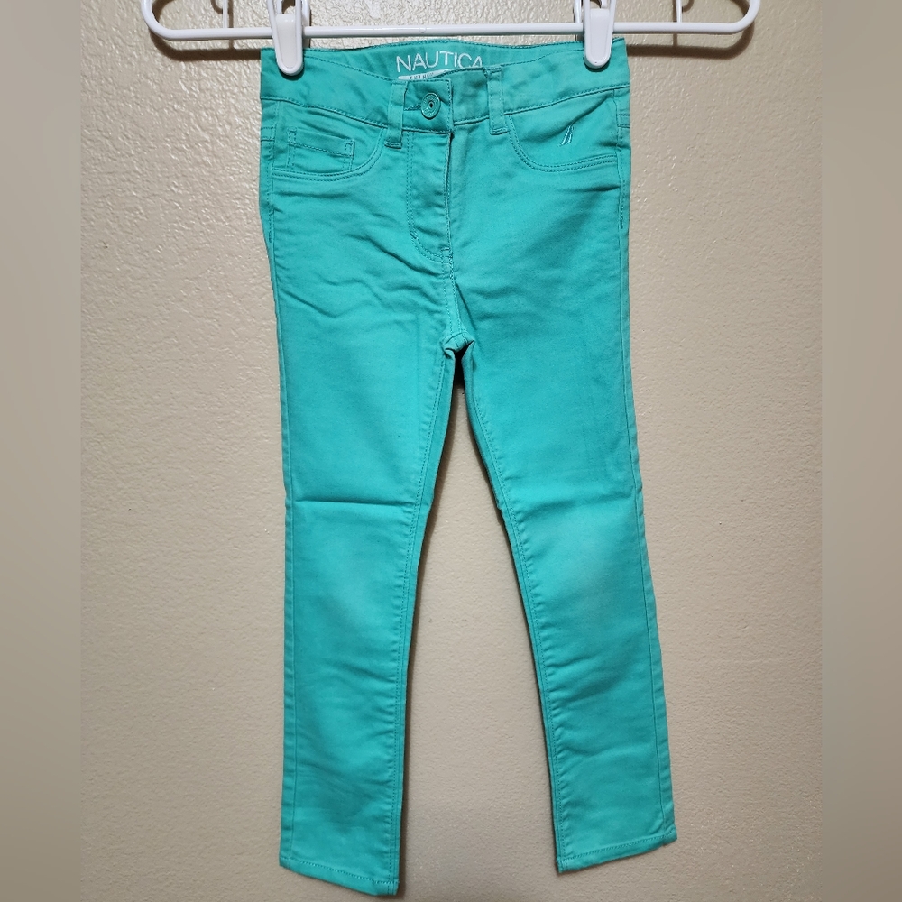 Nautica Teal Skinny Jeans